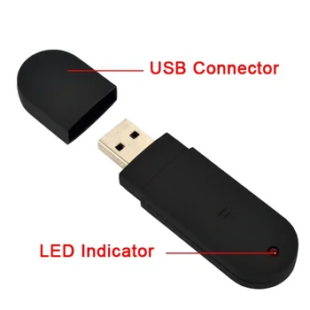 Horúce USB PPT Moderátorka Červené Laserové Ukazovátko Pero RF Diaľkový ovládač Wireless Powerpoint Prezentácie na Ploche Notebooku Nový Príchod