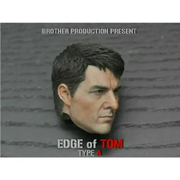 Hot Predaj 1/6 Rozsahu Tom Cruise Hlavu Sculpt Muž Rezbárstvo Model 2019 Okraji Zajtra Hračka Uchytenie 12