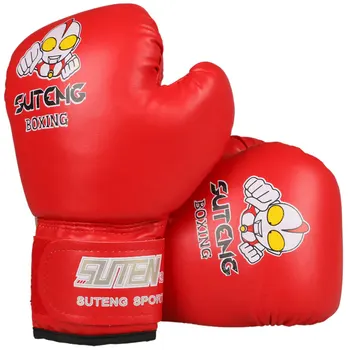 Hot predaj 1 Pár Deti Dar Deťom Kickbox Kick Box Tréningové Boxovacie Vrecia Bojové Športy MMA Rukavice Boxerské Rukavice