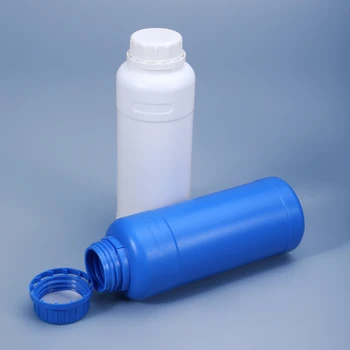 Hot Predaj 500 ml Kolo Plastovú Fľašu s Vekom na Chemické Tekutiny Krém pre potravinársky HDPE Nádobu 10PCS/veľa