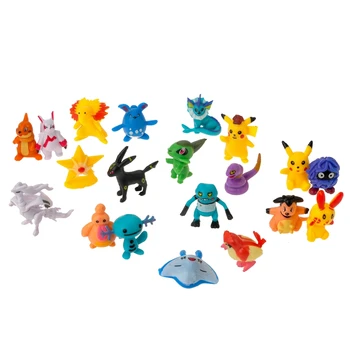 Hot Predaj Anime Pokémon Akcie Obrázok Pikachu Rowlet Treecko Eevee Fennekin Greninja Model Bábiky, Hračky Pre Deti je Dar