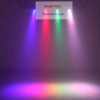 Hot Predaj LED Par Svetla 12X3W RGBW 4 Farby LED Fáze Par Plechoviek IP20 Ideálny Pre Disco Dj Bar Projektor Stroj Party Dekorácie