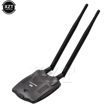 Hot Predaj N9100 Beini internet zadarmo USB Bezdrôtovej Sieťovej Karty Adaptéra Wifi RTL8192FU Dekodér Vysoký Výkon 3000mW Dual Anténa