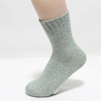 Hot predaj!ženy ponožky vianočné 5pairs/veľa jeseň-zima teplé, hrubé vlnené ponožky dámske a pohodlné dámske ružové teplé ponožky