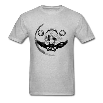 Hra Nier Automatas T Shirt Cosplay YoRHa Č. 2 Typ B 2B 9S Oblečenie pre Mužov, Ženy Tričko Bavlna T-shirt GG Čiernej Hore Čaj