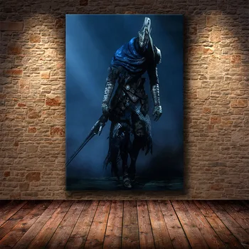 Hra Plagát, Dekorácie, Maliarstvo, z Dark Souls 3 v HD Plátno Plátno Maliarske Umenie Plagáty a Vytlačí Cuadros Dekor