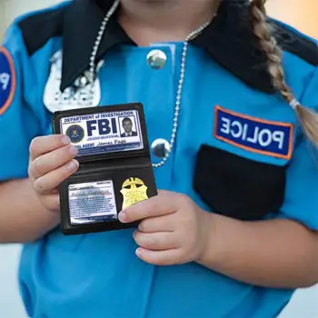 Hranie rolí Rekvizity Nadprirodzené Dekan Sam Winchester FBI Odznak Držiteľa Karty Polícia ID Karty Cosplay Vzdelávacie Hračka