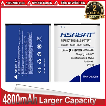 HSABAT 4800mAh BV-T4D telefón batéria Nokia Microsoft Lumi 950 XL CityMan Lumi 940 XL RM-1118 BVT4D