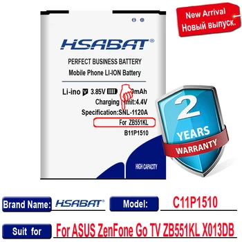 HSABAT 5100mAh Batéria pre ASUS ZenFone Ísť TV ZB551KL X013DB B11P1510 C11P1510