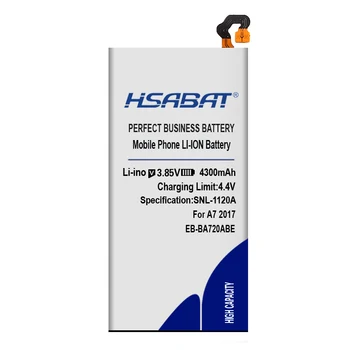 HSABAT Nové 4300mAh Batérie pre Samsung Galaxy A7 2017 / SM-A720 A720F A720S Galaxy J7 Pro SM-J730F / J7 2017 EB-BA720ABE