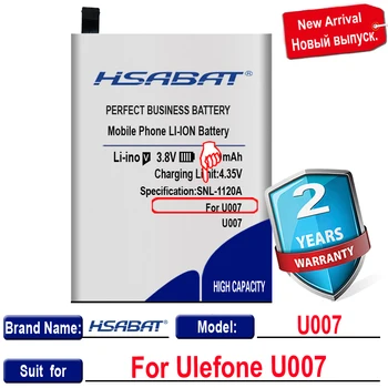 HSABAT Top Značky Nové 3650mAh U007 Batérie pre Ulefone U007 pre u007 pro doprava zadarmo