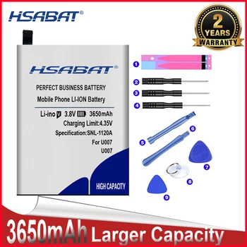 HSABAT Top Značky Nové 3650mAh U007 Batérie pre Ulefone U007 pre u007 pro doprava zadarmo