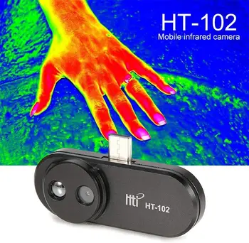 HT-102 Tepelné Zobrazovacie Kamery infrared imager Mobilný Telefón Pre Android, USB Typ-C Funkcie Obrazu Zariadenie Video Nahrávanie Obrázkov