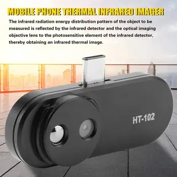 HT-102 Tepelné Zobrazovacie Kamery infrared imager Mobilný Telefón Pre Android, USB Typ-C Funkcie Obrazu Zariadenie Video Nahrávanie Obrázkov