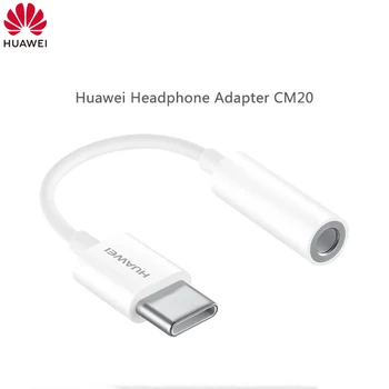 Huawei CM20 Typ C Do 3,5 mm konektor pre Slúchadlá Audio Jack Konektor pre Slúchadlá Converter kábel Kábel Adaptéra Pre Huawei P30 Pro Mate 30 Xiao 9Pro