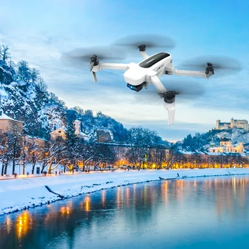 Hubsan RC Drone Quadcopter - H117S Zino Hučí 1KM 5.8 G s UHD 4K Kamera - 700g 3-Os Gimbal Skladacie Rameno - RTF Vysoká Rýchlosť GPS