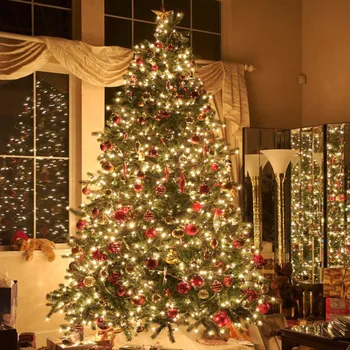 HUIRAN Star Veselé Vianoce Led Reťazec Vianočné Led Svetlá, Vianočné Dekorácie Pre Domov Xmas Party 2020 Šťastný Nový Rok 2021