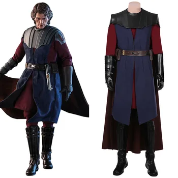 Hviezda Cosplay Wars: The Clone Wars -Anakin Skywalkeri Cosplay Kostým Kabát, Plášť Jednotné Oblečenie Halloween Karneval Oblek
