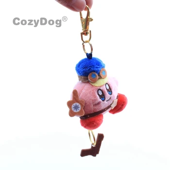 Hviezda Kirby Kirby Oblečenie pre Bábiku Hračka Maskot prívesok na Hračky Mäkké Prívesok Deti Darček 7 CM