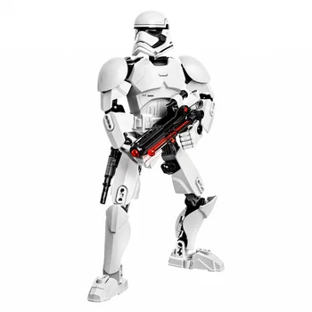Hviezda Vojny Buildable Akcie Obrázok Stavebný Kameň Tehla Hračka Kylo Ren Chewbacca Darth Vader Rey Jango Fett Stormtrooper