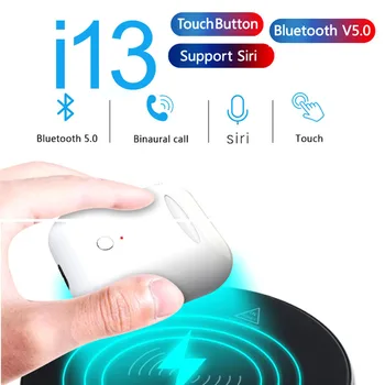 I13 TWS ipody Vzduchu Slabike Super Kopírovania 1:1 Bezdrôtové Slúchadlá Pre Bazén Bezdrôtová Dotyková Bluetooth 5.0 Slúchadlo Dotykový vzduchu Poods