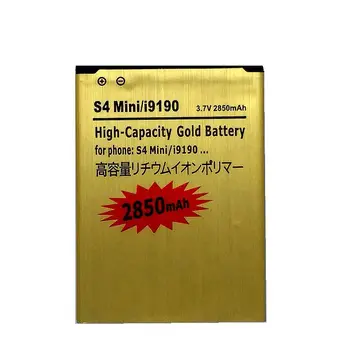 I9190 Batérie pre Samsung Galaxy S4 Mini I9198 I9192 i9195 Nabíjateľná Li Ion Akumulátorové Batérie B500AE Bateriaon Telefón