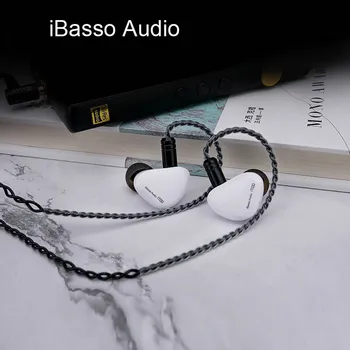 IBasso IT00 3,5 mm V Uchu Slúchadlá Dvojité Dynamické Ovládač HIFI Slúchadlá Bass DJ Kovové MMCX Slúchadlo Headset Earplug