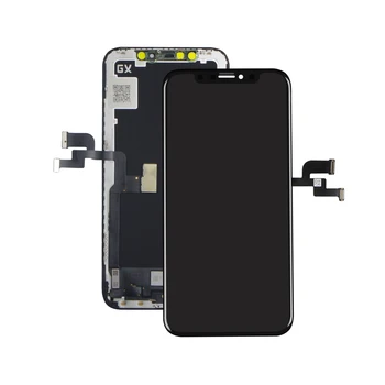 IBee Časti Veľkoobchod 3 5 10pcs Pre iPhone X XS XR 11 PRO MAX OLED LCD Sklenený Dotykový Displej Montáž Náhradné