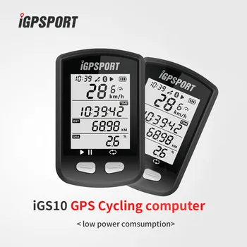 IGS10 Požičovňa Počítačov Rýchlomer IGPSPORT GPS Bezdrôtový Bicykli počítadlo kilometrov Nepremokavé Cestnej MTB Bike Bluetooth ANT+ Počítača Kadencie