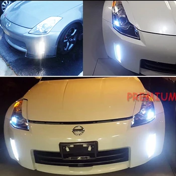 IJDM (2) Univerzálne LED DRL Svetlo Noci Vždy Na Povolenie Elektroinštalačné Súpravy Pre Subaru BRZ,Pre Nissan 370Z, Toyota Prius, atď