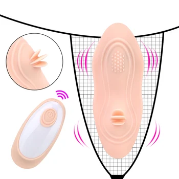 IKOKY 7 Režime Dildo Vibračné Nohavičky Erotické Nositeľné Vibrátor Sexuálne Hračky pre Ženy Klitorálny Stimulátor Inteligentné Vykurovanie