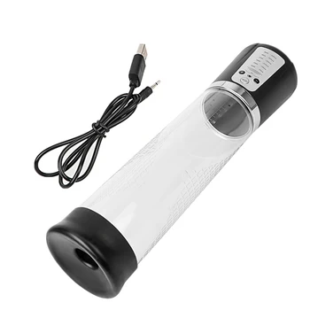 IKOKY Penis zväčšovacieho prístroja USB Nabíjateľné Automatické Penis Čerpadlo, Sexuálne Hračky pre Mužov Penis Rozšírenie zariadenia Extender Vákuové Čerpadlo