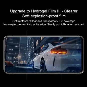 Imak 2ks Transpare Mäkké Hydrogel Film pre Asus Zenfone 6 ZS630KL 3D Úplné Pokrytie Screen Protector