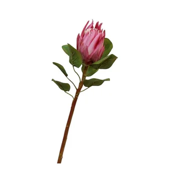 INDIGO - Protea cynaroides Veľké Veľkosti Skutočný Dotyk Južná Afrika Umelý Kvet Svadobný Kvet Strany, Akcia Doprava Zadarmo