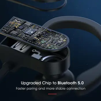 Inovovaný Mpow Plameň Bezdrôtové Slúchadlá Bluetooth 5.0 Slúchadlá IPX7 Nepremokavé Športové Slúchadlá s Bass+ Stereo pre Beh Telocvični