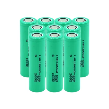 INR 18650 25R Batérie 2500mAh Nabíjateľná 20A lítium-kontinuálne vypúšťanie špecializované elektronické energie Pre Vape Baterka