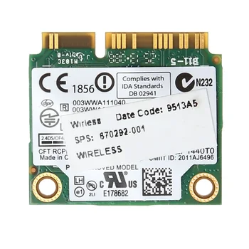 Intel 6235 6235ANHMW pre HP 670292-001 Half MINI PCI-E Bluetooth 4.0 wireless network Karty, Sieťové karty