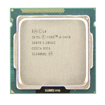 Intel Core i5-3470 i5 3470 ГГц четырехъядерный процессор 77W Processor (6M Cache, 3.2 GHz) LGA1155 PC Ploche počítača CPU