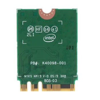 Intel Wi-Fi 6 AX200 802.11 ax Dual Band MU-MIMO WiFi Siete WLAN Card, Bluetooth 5.0 Bezdrôtové Karty