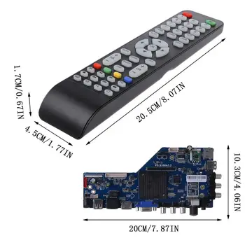 Inteligentné Siete MSD338STV5.0 Bezdrôtové pripojenie TV Ovládač Doska Univerzálne LED LCD Radič Rada Android Wifi ATV