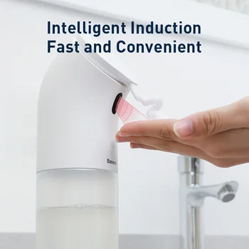 Inteligentný Automatický Dávkovač Tekutého Mydla Indukčné Foaming Umývanie Rúk Zariadenie Pre Kuchyňu, Kúpeľňu Strane Podložka