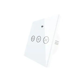 Inteligentný Život WiFi-rf Smart Touch Opony prepínač Žalúzie, rolety dvere Spínač 1 RF diaľkové ovládanie viacerých spínačov Alexa