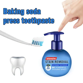 Intenzívne Stain Remover Whitening zubná pasta Proti Krvácanie Ďasien pri Čistení Zubov AUG889
