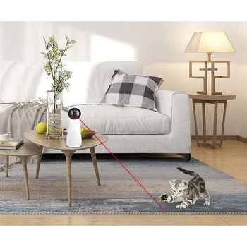 Interaktívne Smart Provokujúcej Pet LED Laserové Zábavné Ručný Režim Elektronické Automatické Mačky, Hračky pre domáce Mačky Kat