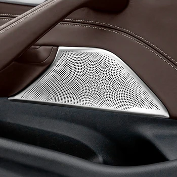 Interiérové dvere horn kryt pre BMW Série 5 F10 F11 G30 520 523 525 528 530 535 car audio reproduktorov panel upgrade ochranný kryt