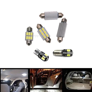 Interiérové LED Svetlo Canbus Žiadna Chyba Mapu Dome Kufra na Čítanie Súprava Osvetlenie Vozidla Pre BMW X1 E84 X3 E83 F25 X5 E53 E70 X6 E71 00-15
