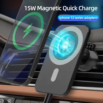 Iphone 12, nové 15W magnet, auto bezdrôtovú nabíjačku na mobil stojan na bezdrôtové nabíjanie oh