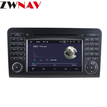 IPS 4G+64GB Android 9.0 AUTO DVD prehrávač Pre Mercedes-Benz GL-X164/ML-W164 2005-2012 GPS navigácie stereo rádio BT, Wifi, vedúci jednotky