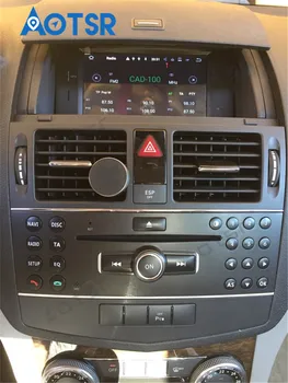IPS Android 10.0 DVD Prehrávač, GPS Navi Pre Mercedes Benz W204 C200 C180 2007-2010 GPSAuto Rádio Stereo Multimediálny Prehrávač Vedúci Jednotky