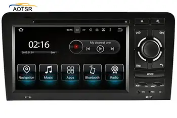 IPS Android 8.0 Auto dvd multimediálny prehrávač pre Audi A3/S3/RS3 2003-2013 Autoradio Autoradio s GPS Navigácie rádio auto stereo Wifi